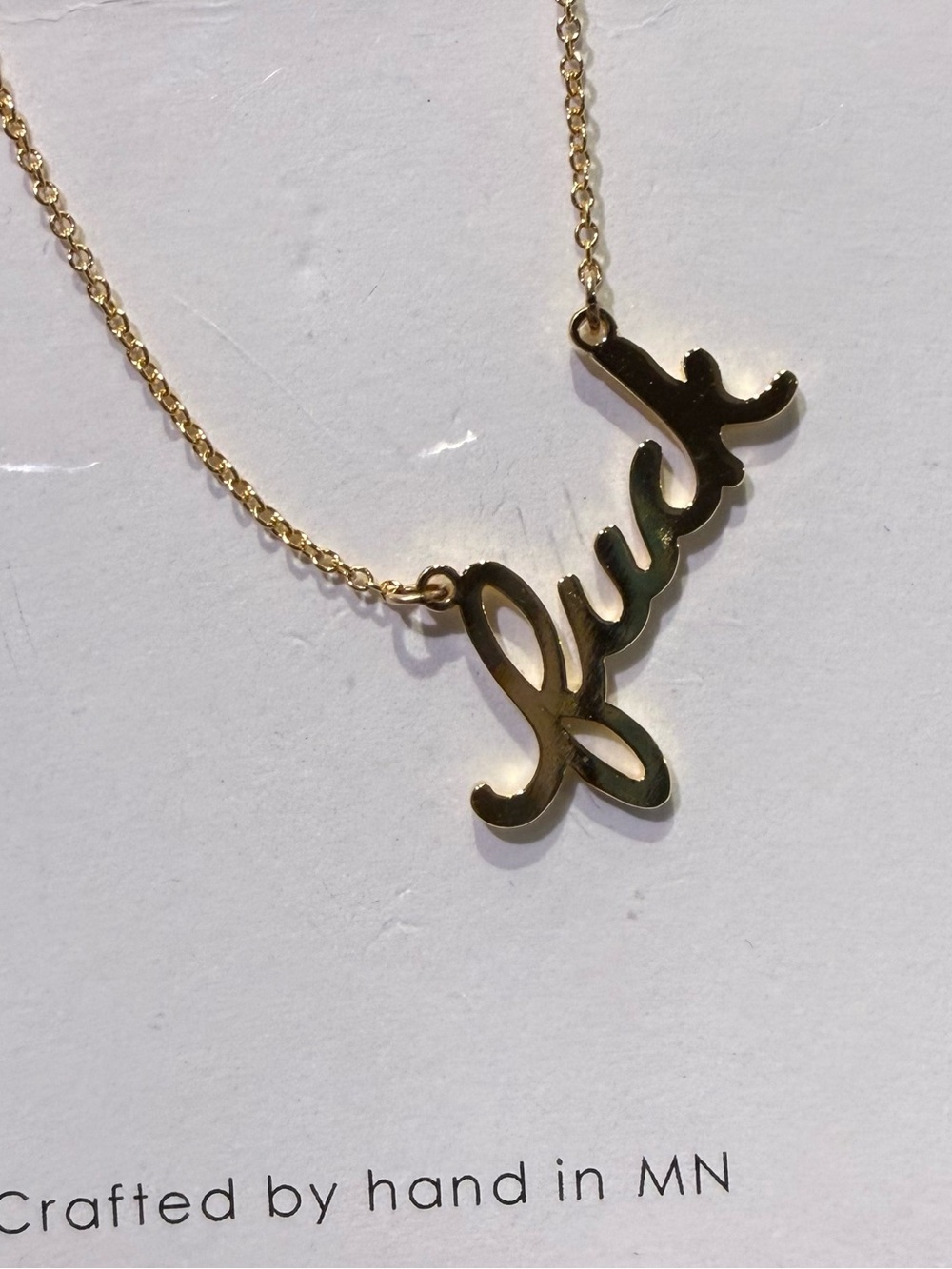 NEW - Larissa Loden F*CK SCRIPT NECKLACE - Picture 7 of 8